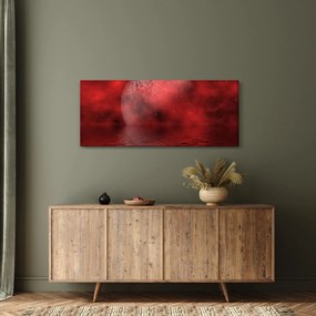 Obraz - Mesiac na hladine (120x50 cm)