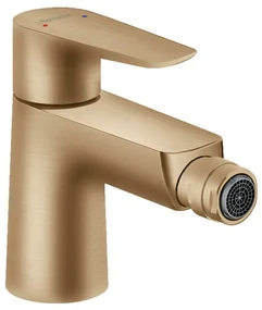 Hansgrohe Talis E, páková bidetová batéria s odtokovou súpravou s tiahlom, kartáčovaný bronz, HAN-71720140