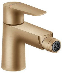 Hansgrohe Talis E, páková bidetová batéria s odtokovou súpravou s tiahlom, kartáčovaný bronz, HAN-71720140