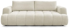 Béžová rozkladacia/s úložným priestorom pohovka 251 cm Fuji – Bobochic Paris