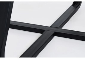 Okrúhly konferenčný stolík s doskou v dubovom dekore v prírodnej farbe ø 80 cm Cesura – Unique Furniture