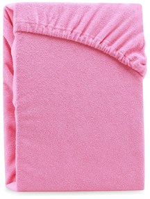 Froté plachta s gumou AmeliaHome Ruby ružová