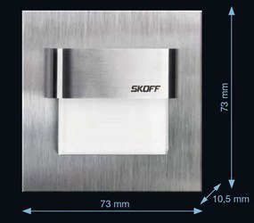 LED nástenné svietidlo Skoff Salsa Stick matná mosadz teplá IP20 ML-SST-M-H