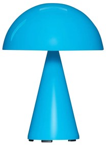 Modrá LED stmievateľná stolová lampa (výška 20 cm) Mush – Hübsch