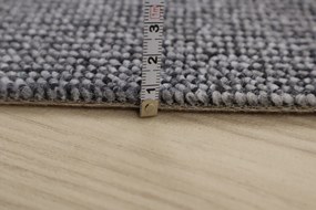 Timzo, Metrážny koberec Neapol 4726 - neúčtujeme odrezky z role, na mieru, šíře 1,33m,1m,2m,3m,4m,na mieru, neúčtujeme odrezky, šedá, filc, chodba / predsieň
