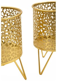 Kovové stojany na kvety 2 ks ø 16 cm (výška 20 cm) Piny – Mauro Ferretti