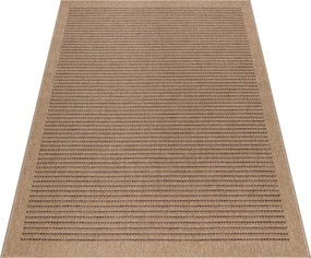 Ayyildiz, Behúň Dhaka 8712 Black, 80x250, hnedá, chodba / predsieň