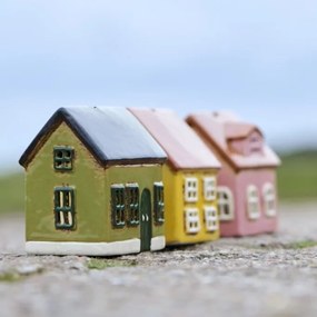 Ib Laursen Kameninový svietnik Nyhavn Mini Yellow / Green / Pink Zelený