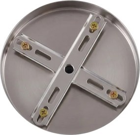 BRILAGI - Prisadený luster ECLIPSE 12xE14/10W/230V pr. 78 cm strieborný