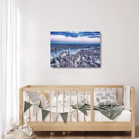 Sklenený obraz New Yorku (70x50 cm)