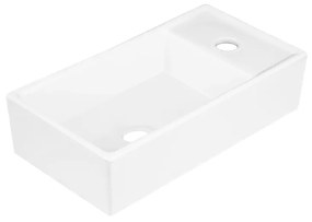 Gamma Pako, umývadlo na dosku 410x220x110 mm, biela lesklá, GMA-UC-PAKO
