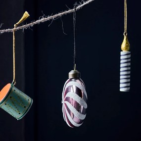 House Doctor Vianočná ozdoba Delic Rose – set 4 ks