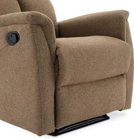 Polohovacie kreslo hnedé TV-916 BR2