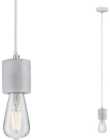 Paulmann 79750 - 1xE27/20W Luster na lanku NORDIN 230V