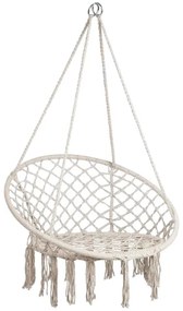 Závesné kreslo BOHO ecru, GL078