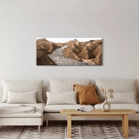 Obraz - Rumunský vulkán (120x50 cm)