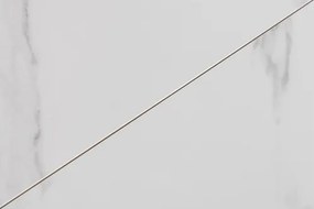 Rozkladací jedálenský stôl Atlas 46497 160/200x90cm Ceramik white marble  - Komfort-nábytok