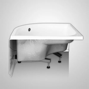 Roth Štvrťkruhová akrylátová sprchová vanička VIKI LUX ROTH-Variant: rozmery: 80x80 cm - (VIKI LUX /800 - 8000047)