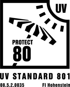 Derby ALUPRO 360x360x360 cm - slnečná clona červená