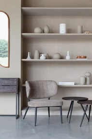 WL-Living Sanne čalúnené kreslo - Sivá