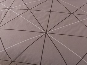 XPOSE® Francúzske bavlnené obliečky SAMUEL - svetlo hnedé