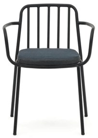Záhradná stolička manta čierna MUZZA