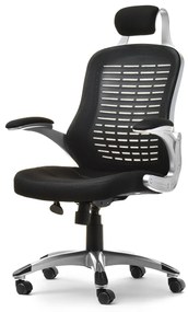 Kreslo Lumpo (čierna + striebro). Akcia -25%. Vlastná spoľahlivá doprava až k Vám domov. 1109953