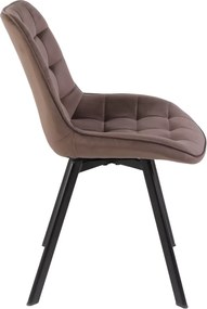 SI Monti Velvet stolička kapučín