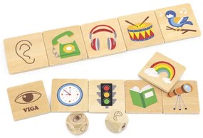 Sada na učenie zmyslov Viga 44507 puzzle