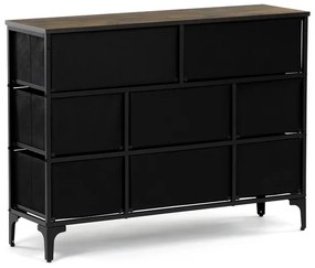 Autronic BONTEC Komoda 103x30x78cm, mdf, viacfarebná, AUK-W2104 BK Farba: Viacfarebná
