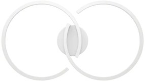 Eglo 900954 -LED RGBW Stmievateľné stropné svietidlo AMANDOLO 19,5W/230V biela + DO