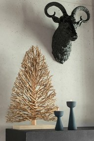 Biely drevený strom na nohe Teatree Wood White - 45*15*70 cm