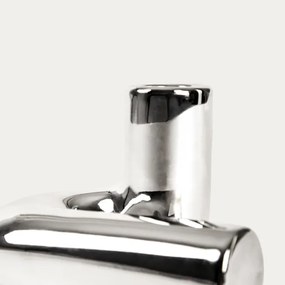 Svietnik SILVERI strieborný 789830
