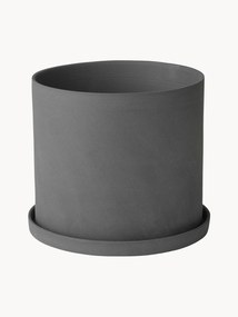 Menší kvetináč z porcelánu Nona