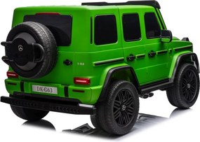 LEAN CARS Mercedes G63 XXL zelený lakovaný 4x4 batérie auto