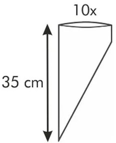 Tescoma DELÍCIA zdobiace vrecúško 35 cm, 10 ks, 35 cm