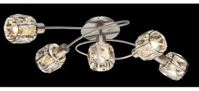 Globo 54356-5 - Prisadený luster KRIS 5xE14/40W/230V