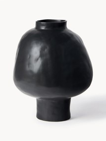 Ručne vyrobená váza z kameniny Saki, V 40 cm