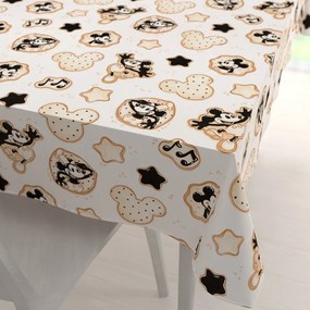 Biante Detský bavlnený obdĺžnikový obrus Sandra SA-642 Veselý myšiak Miky 60x100 cm