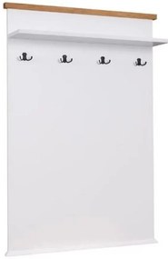 Vešiak veľký Galia 04 biela/dub Natura