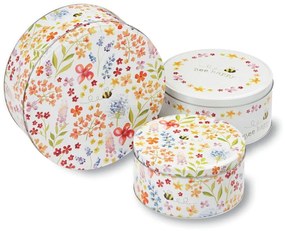 Oceľové dózy v súprave 3 ks na sušienky – Cooksmart ®