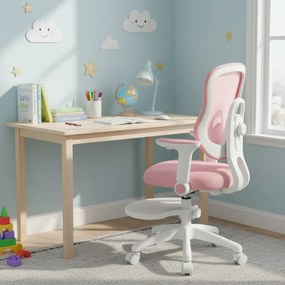 Detská rastúca stolička Neoseat MIKY — látka, ružová