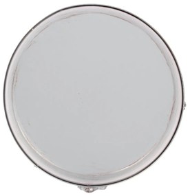 Závesné napájadlo pre vtáky Round, 45x30,5 cm, kov, sivá