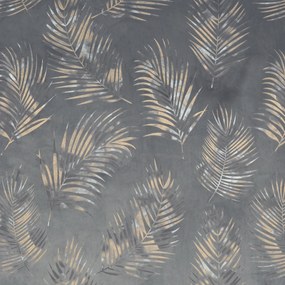 ZATEMŇOVACÍ ZÁVES NA KRÚŽKOCH GLORIA2 140X250 CM LISTY