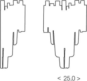 Brilagi - Nástenné svietidlo VERVE 2xE14/40W/230V čierna