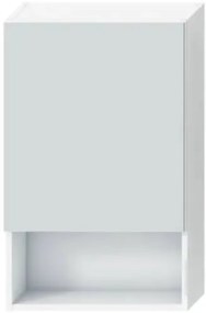 Jika Lyra Plus zrkadlová skrinka 80x50 cm lamino biela h4532310383041 5323.1.038.304.1