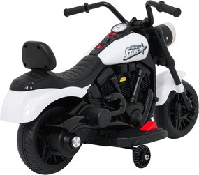 Elektrická motorka STAR biela
