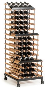 Stojan na víno Raxi Motion 90A (51,5 x 60 x 130 cm)
