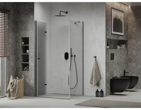 Mexen Lima sprchovací kút 120x70 cm, priehľadná, čierna, 856-120-070-70-00