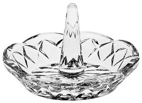 Crystal Bohemia Sklenený prstenník DIAMOND 95 mm